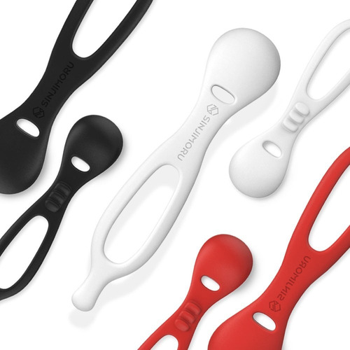 Sinjimoru Gestion Cable Silicona Para Usb Organizador Tr