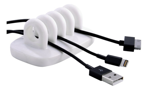 Soporte De Clip De Cable Con Peso Para Gestion De Cables De