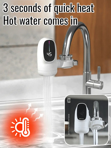 Torneira Elétrica De Aquecimento Rápido Em 3 Segundos
