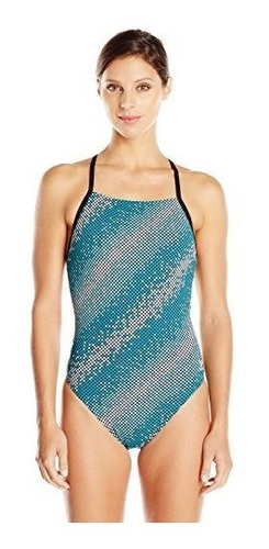 Speedo Women 's Razor Dot Última Intervensión Back One Piece