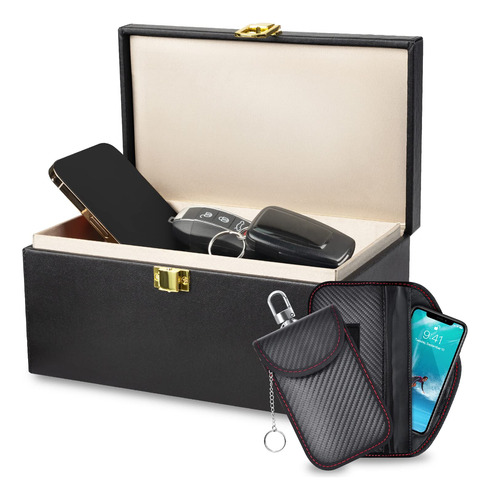 Samfolk Faraday Caja Con Bolsa Faraday, Paquete De 2, Jaulas