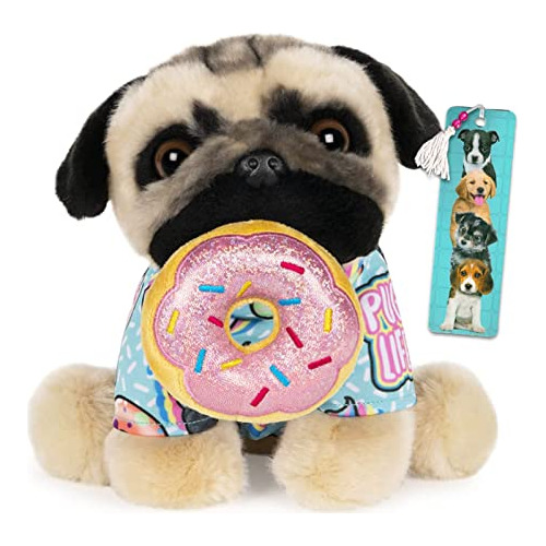 Doug Pug Peluche De Animal Coleccionable. Conjunto Pelu...