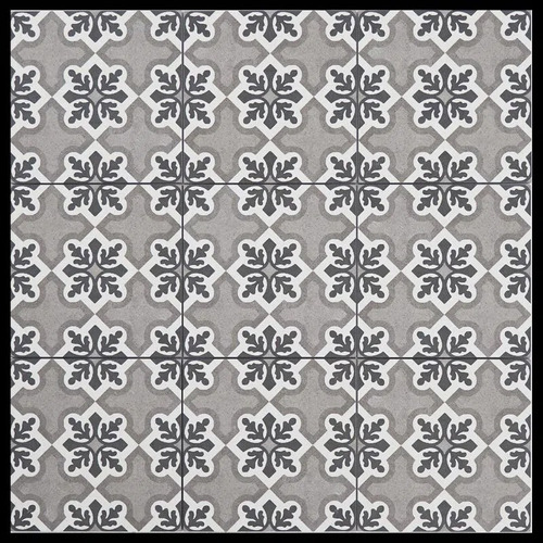 Porcelanato Vintage Ruzafa Gris Mate 25x25 Cm