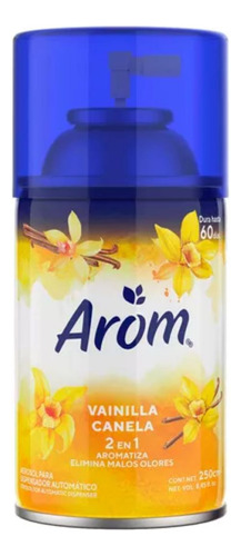 Aerosol Recarga Automático Arom Vainilla Canela 250cc
