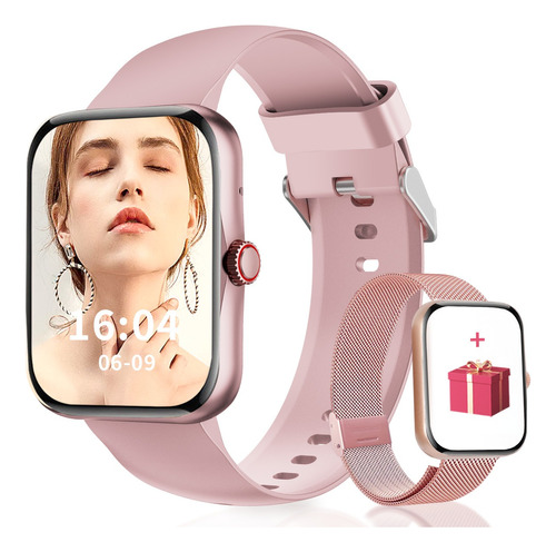 Smartwatch Mujer Reloj Inteligente Deportivo Con Bluetooth