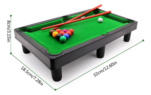 Juego De Minibillar Para Niños, Juego De Billar Y Snooker Ho