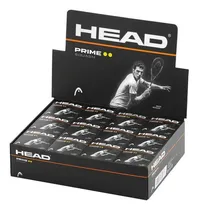 Comprar Pelota Squash Head Prime Squash Ball Caja 12 Pz Negro 287306 Talla U