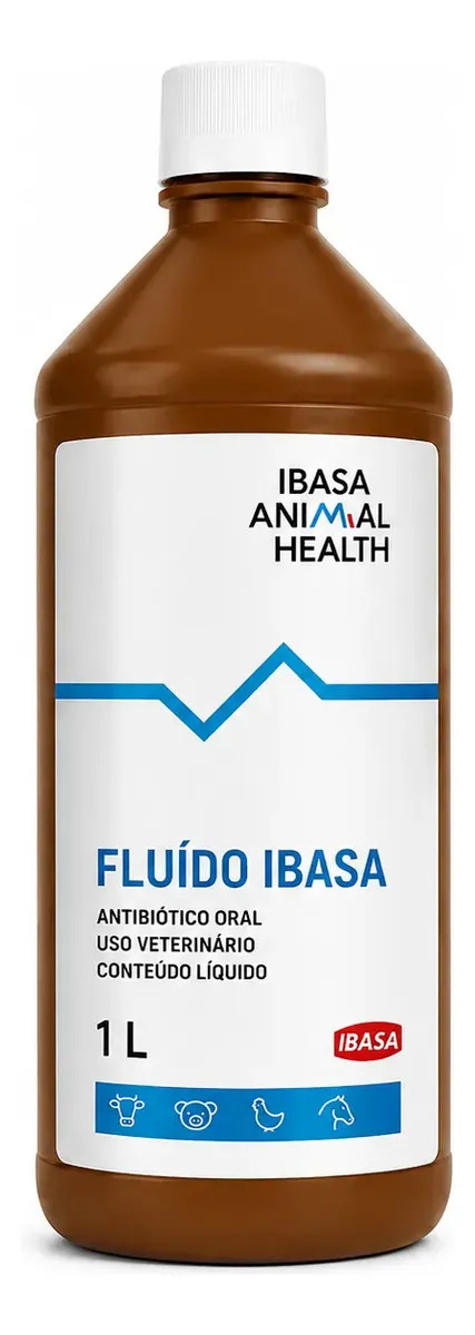 Sulfamicina 1 Litro Ibasa Oral Coccidiose Peito Seco Coriza