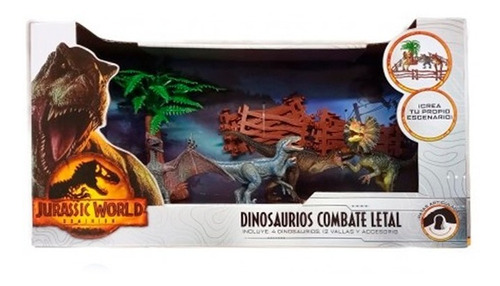 Jurassic World Set Batalla Letal; Juguetería Que Regalo