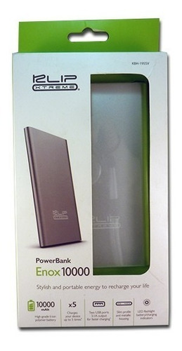 Cargador Movil Klipx (power Bank), Backup Battery, 10000mah,