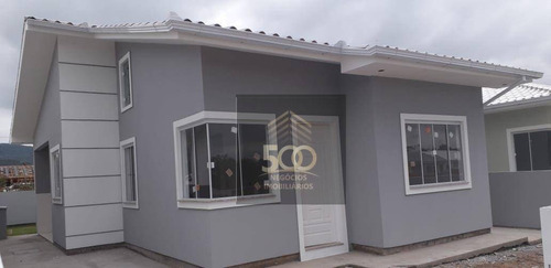 Imagem 2 de 3 de Casa Com 3 Dormitórios À Venda, 70 M² Por R$ 340.000,00 - São Sebastião - Palhoça/sc - Ca0679