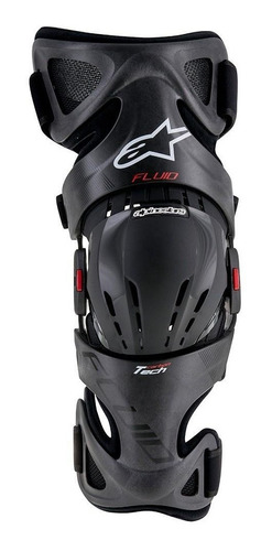 Protector Alpinestars Fluid Tech Carbon Rodillera Izquierdo