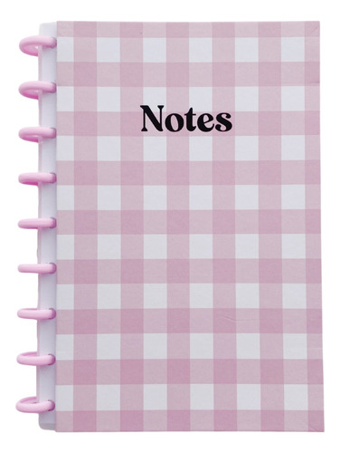 Libreta De Discos Frances Bullet Journal Puntos Notes Rosa