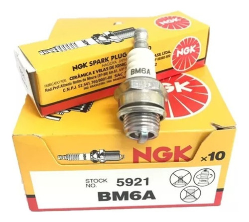 Bujia Ngk Bm6a Para Motosierras Y Desmalezadoras