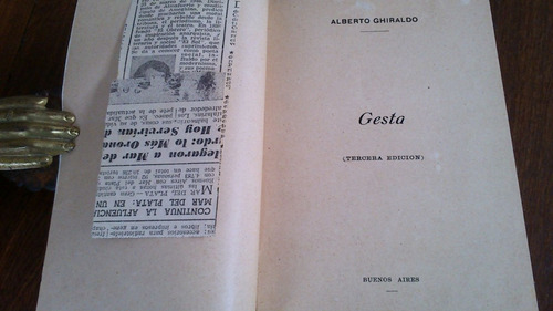 Imagen 2 de 5 de Gesta - Alberto Ghiraldo