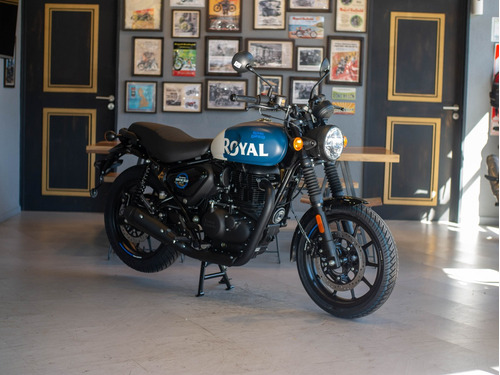 Imagen 3 de 25 de Royal Enfield Hntr 350 Rebel Blue Reserva