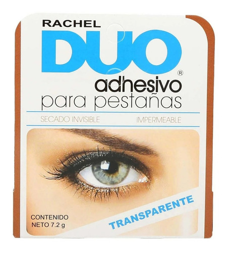 Pegamento Para Pestañas Duo Rachel Color Transparente