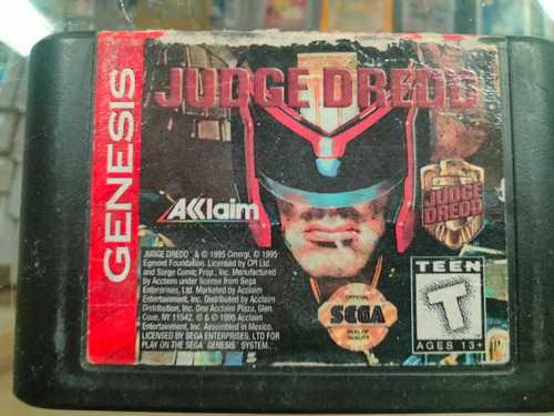 Judge Dredd Sega Genesis (Usado)