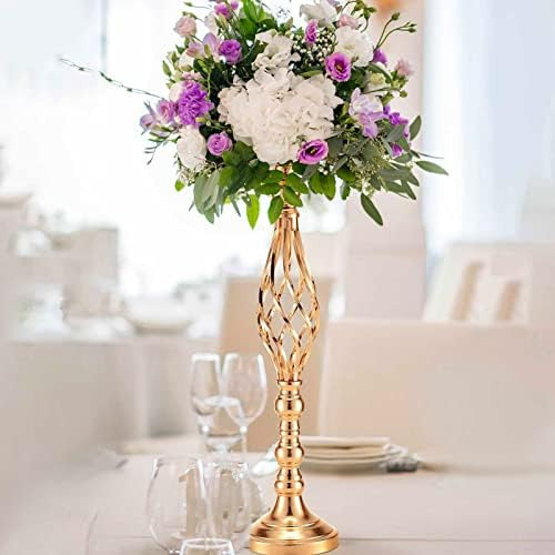 Thenshop 6 Piezas De Centros De Mesa Para Mesas De Boda, Jar