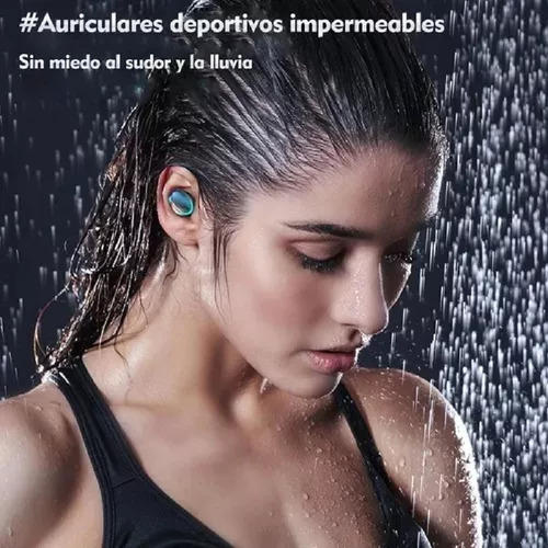 Audífonos Inalámbricos Bluetooth F9 Manos Libres Color Gris