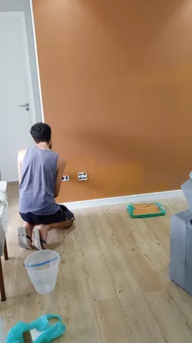 Serviço De Pintura Com Limpeza Incluso