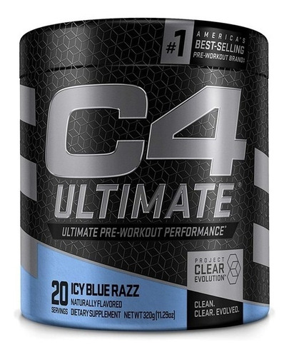  Pre Entreno C4 Ultimate 20 Servicios  - Tienda Fisica