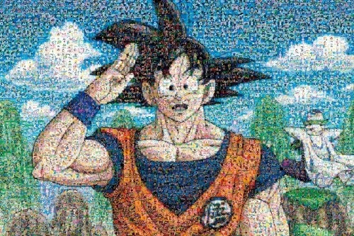 Rompecabezas Dragon Ball Z 1000 Pieza Mosaico Arte 1000 - 34