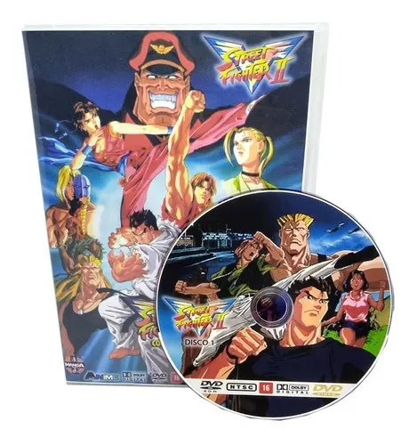 Box Dvd Street Fighter 2 Victory Dublado