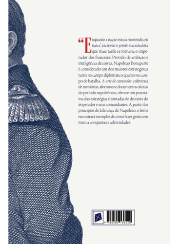 A Arte De Comandar, De Napoleão Bonaparte. Editorial Auster, Capa Mole, Edição 1 Em Português, 2025