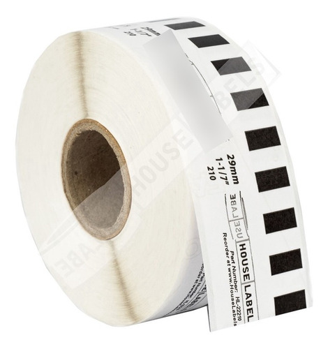 Rollo De Etiquetas Continuas Para Brother Dk2210 (100 Feet)