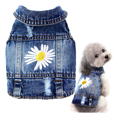 Pawstrip - Chaqueta Vaquera Para Perro, Verano, Fresco, Vest