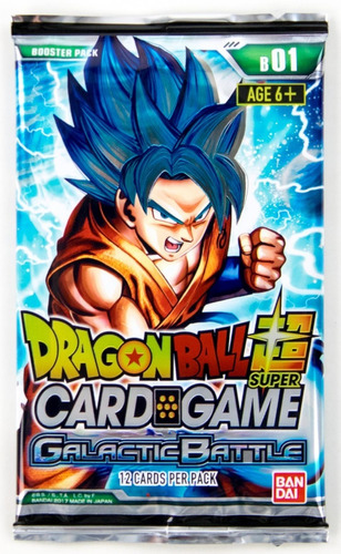 Dragon Ball Super Card Game Galactic Battle Sobre Individual