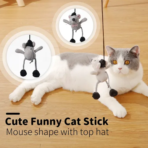 Varita Para Gatos, Regalo De Paz, Bonita Varita Interactiva
