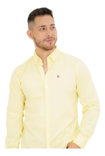 Camisa Penguin Hombre Maize Opwb1101-723.op 723