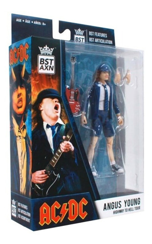 Ac/dc - Angus Young Bst Axn 5 Action Figure