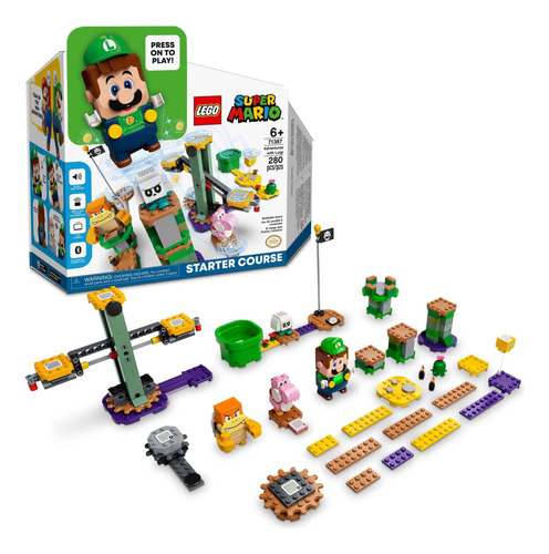 Set Juguete De Construcción Lego Super Mario Luigi 71387