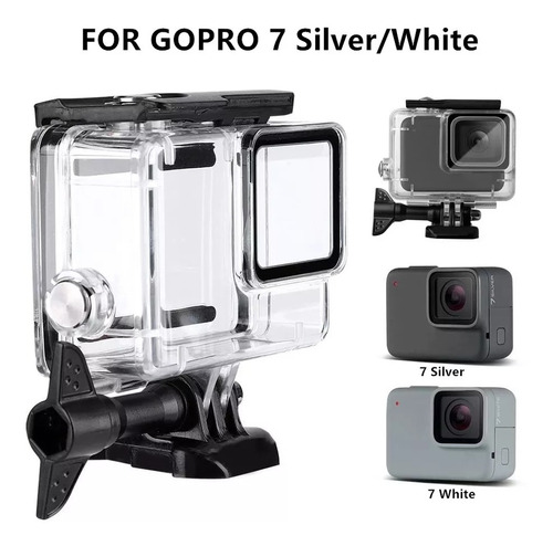 Case Estuche Gopro 7 Silver / White