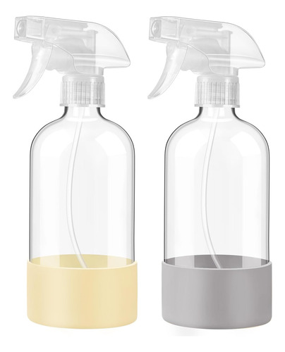 Botella De Vidrio Con Funda De Silicona 16 Oz