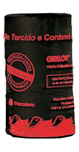 Linha de pesca Grilon Grilon 210/24 preto