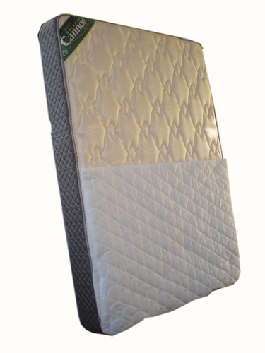 Imagen 5 de 6 de Sommier Y Colchon 1 Y 1/2 Plaza Cannon Exclusive Pillow