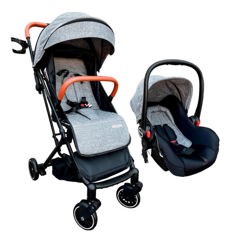 Cochecito Con Huevito Cuna Bebé Travel System Mega Baby