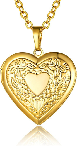 Goldchic Jewelry Cadenas De Medallones De Corazón Con Foto G