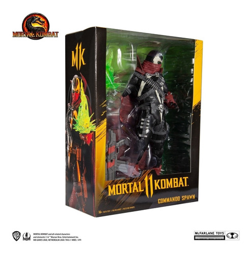 Figura Mortal Kombat Commando Spawn Mcfarlane