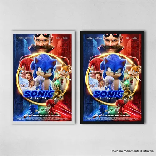 Poster Sonic The Hedgehog - Filmes - Uau Posters