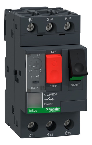 Guardamotor Magnetoterm. 3p Reg 1.6-2.5a Schneider-erm