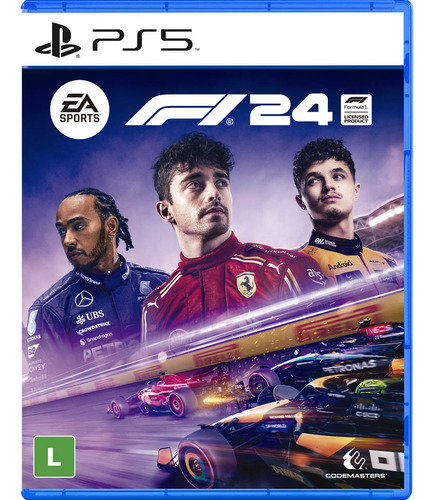 Jogo F1 24  Ps5 Midia Fisica Original