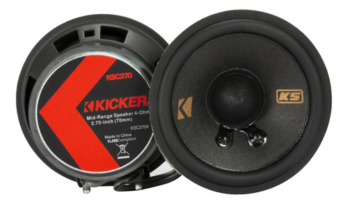 Kicker 51ksc2704 Sistema De Altavoces Intermedios, Diseno De