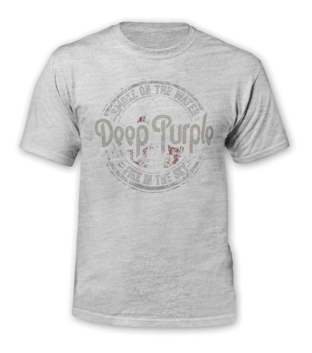 Polera Gustore De Deep Purple 