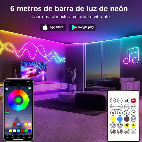 Aplicación De Controlador Bluetooth Cozylady Fita Led Neon D