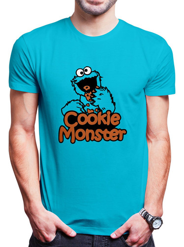 Polo Varon Elmo And Cookie Monster (d1169 Boleto.store)